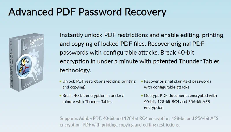 Advanced-PDF-Password-Recovery