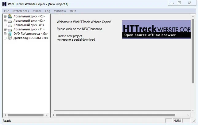 HTTrack-Website-Copier